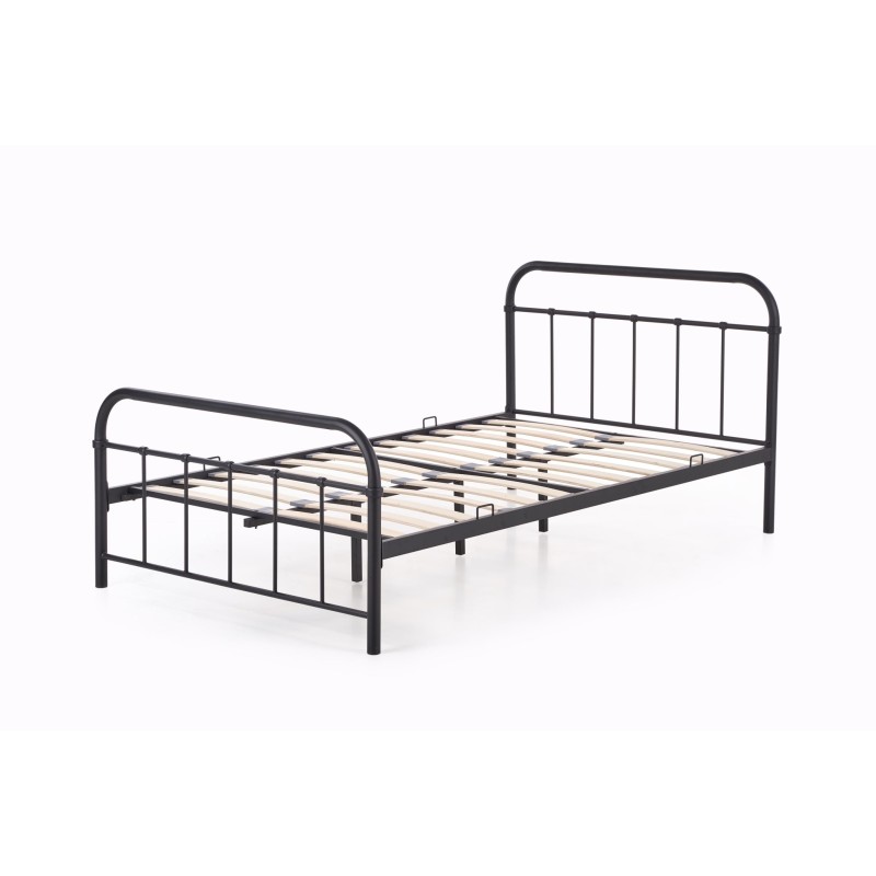 LINDA 120 łożko czarne (2p 1szt)