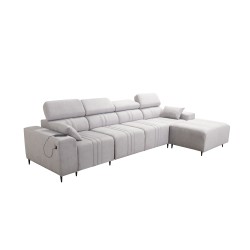 Verona XII Corner Sofa with Sleeping Function Velvet, Vena 6 - A practical and elegant piece of furniture for your living room Verona XII Corner Sofa with Sleeping Function Velvet, Vena 6 - A practical and elegant piece of furniture for your living room