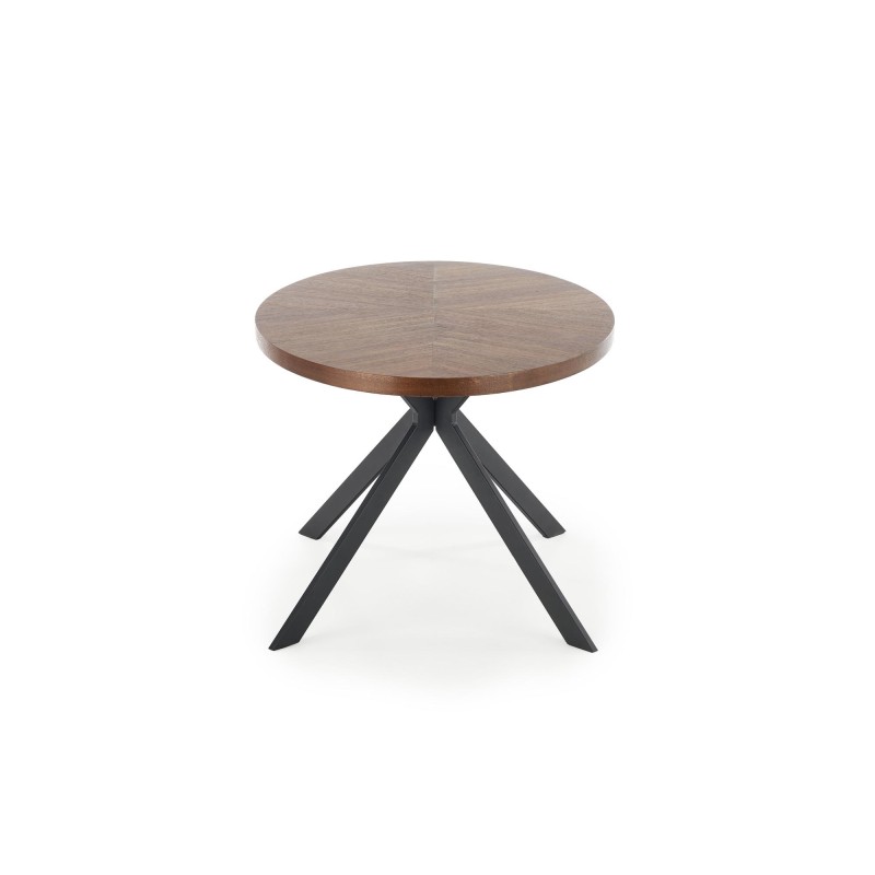 LOCARNO stół, blat - orzechowy, noga - czarny (2p 1szt)