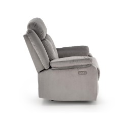 LORIS fotel wypoczynkowy popielaty (2p 1szt)
