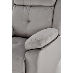 LORIS fotel wypoczynkowy popielaty (2p 1szt)
