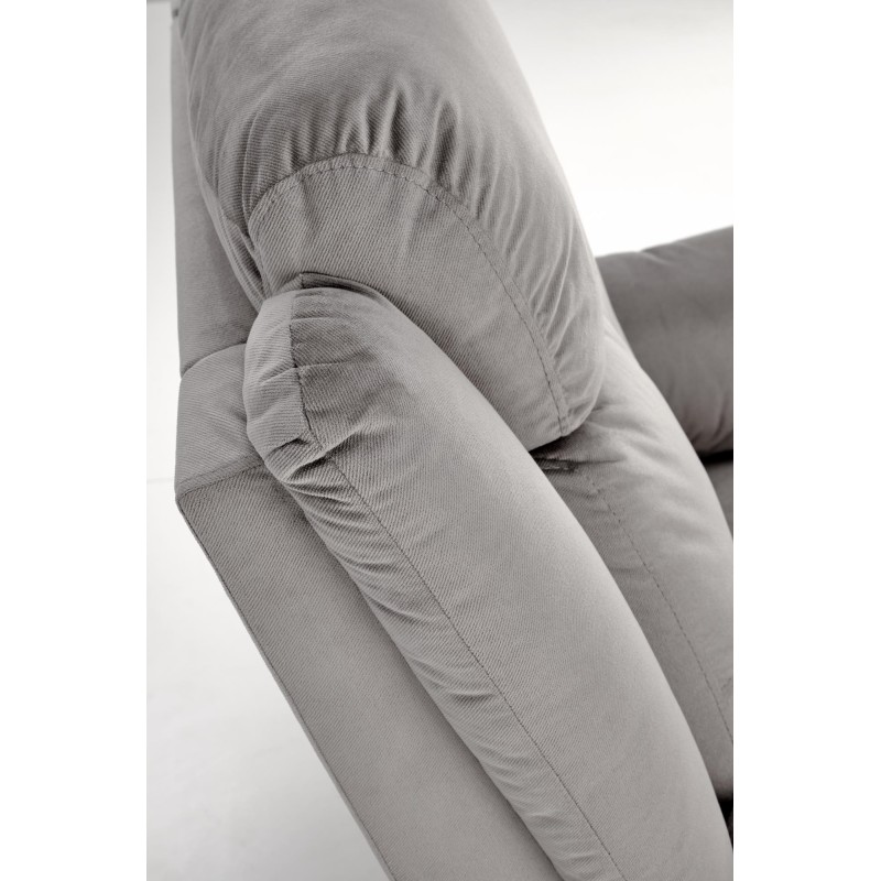 LORIS fotel wypoczynkowy popielaty (2p 1szt)