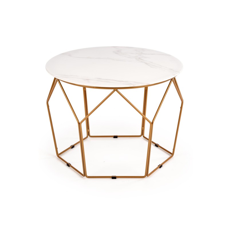 MADISON ława złoty / marmur (2p 1szt)