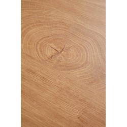 MALOMI zestaw 2 ław, naturalny/czarny (2p 1szt)