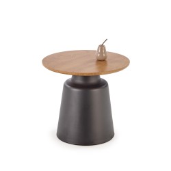 MALOMI zestaw 2 ław, naturalny/czarny (2p 1szt)