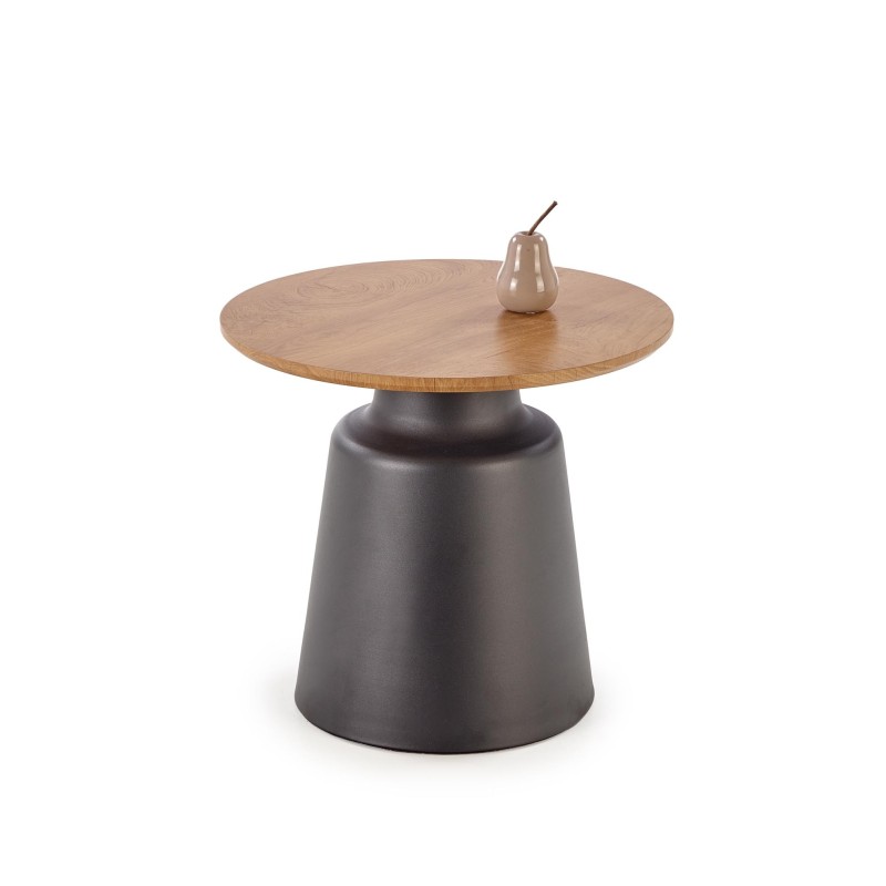 MALOMI zestaw 2 ław, naturalny/czarny (2p 1szt)