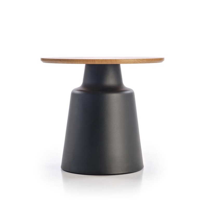 MALOMI zestaw 2 ław, naturalny/czarny (2p 1szt)