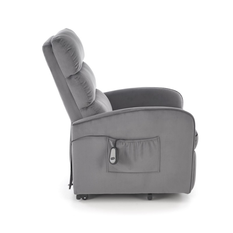 MARONI fotel wypoczynkowy popielaty (1p 1szt)