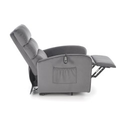 MARONI fotel wypoczynkowy popielaty (1p 1szt)