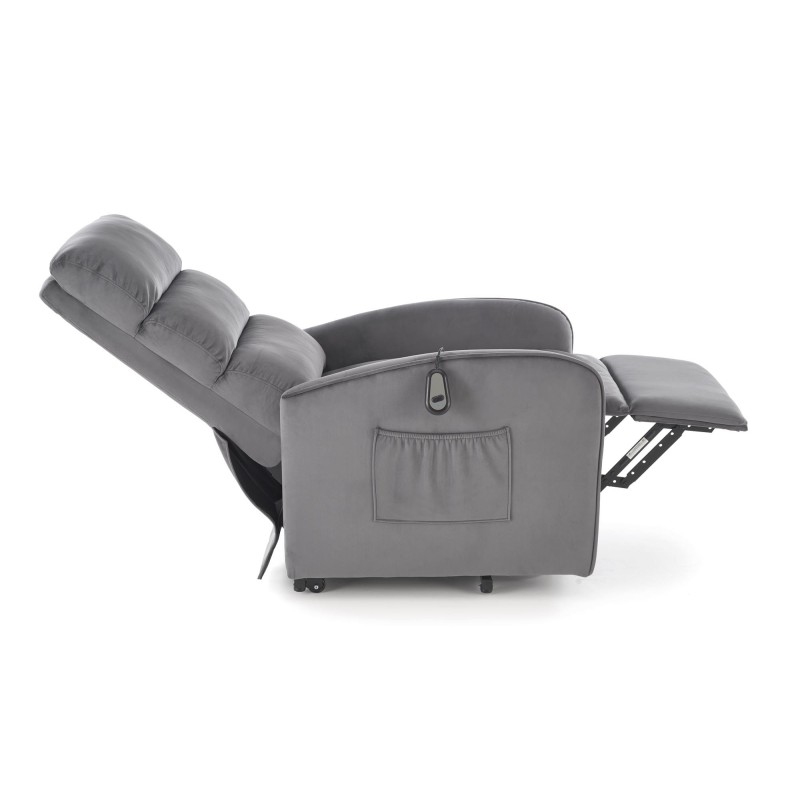 MARONI fotel wypoczynkowy popielaty (1p 1szt)