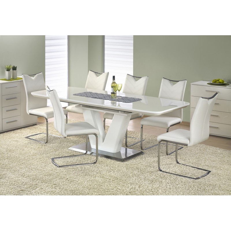 MISTRAL stół biały połysk (3p 1szt)