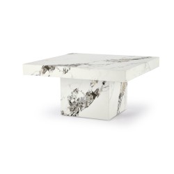 MONOLIT ława biały marmur (2p 1szt))