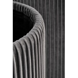 MONTY zestaw 2 puf, popielaty (1p 1kpl)