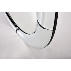 MOON lustro ścienne, srebrny