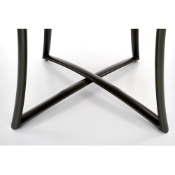 MORETTI stół rozkładany blat - dąb złoty / popielaty, nogi - antracyt (2p 1szt)