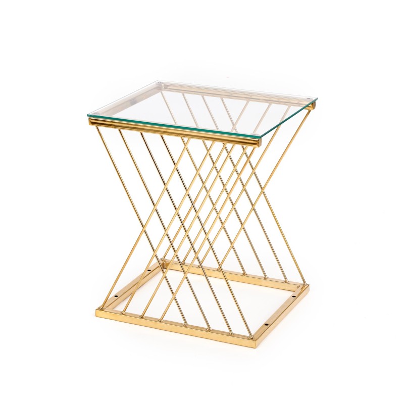 NANCY ława złoty / transparentny (2p 1szt)