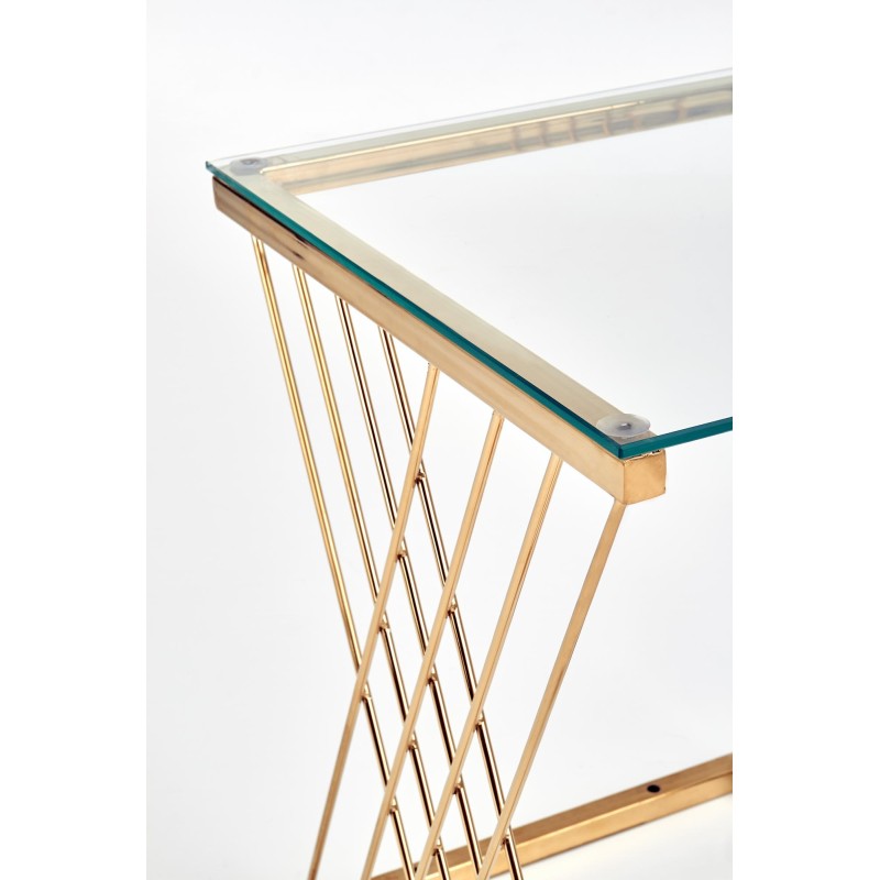 NANCY ława złoty / transparentny (2p 1szt)