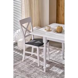 NELSON stół rozkładany, biały (1p 1szt)