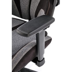 NITRO 2 fotel gabinetowy tkanina, popielaty / czarny (1p 1szt)