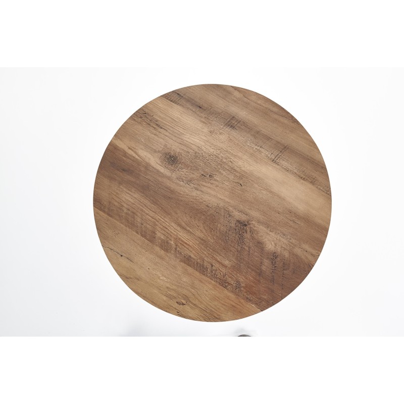 NUBIRA S ława stelaż - czarny, blat - orzechowy (1p 1szt)