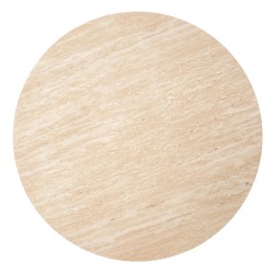 OREO zestaw dwóch ław, trawertyn / biały (1p 1szt)