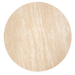 OREO zestaw dwóch ław, trawertyn / biały (1p 1szt)