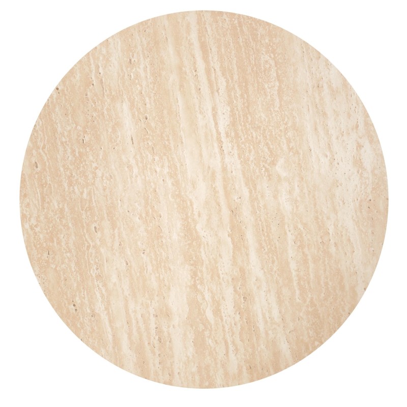 OREO zestaw dwóch ław, trawertyn / biały (1p 1szt)