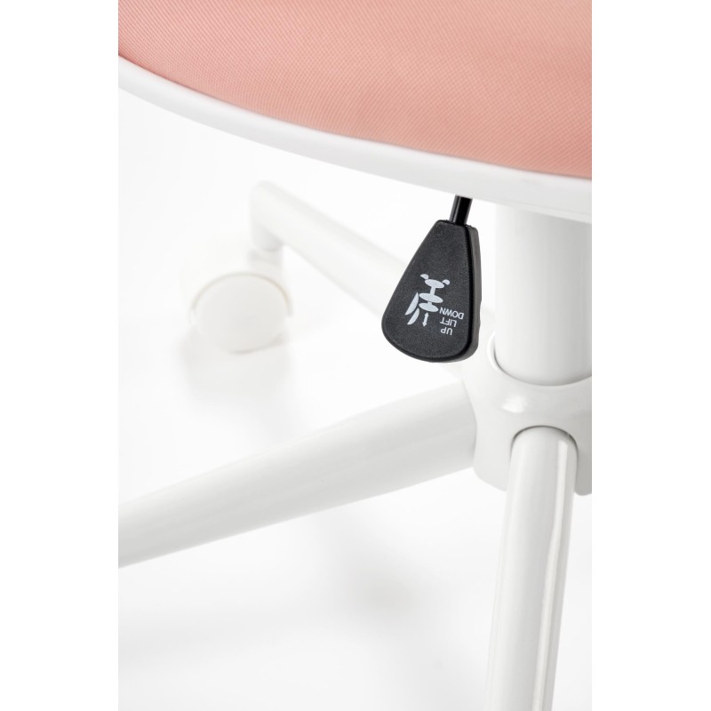 ORION 2 fotel młodzieżowy, biały - jasny różowy (1p 1szt)