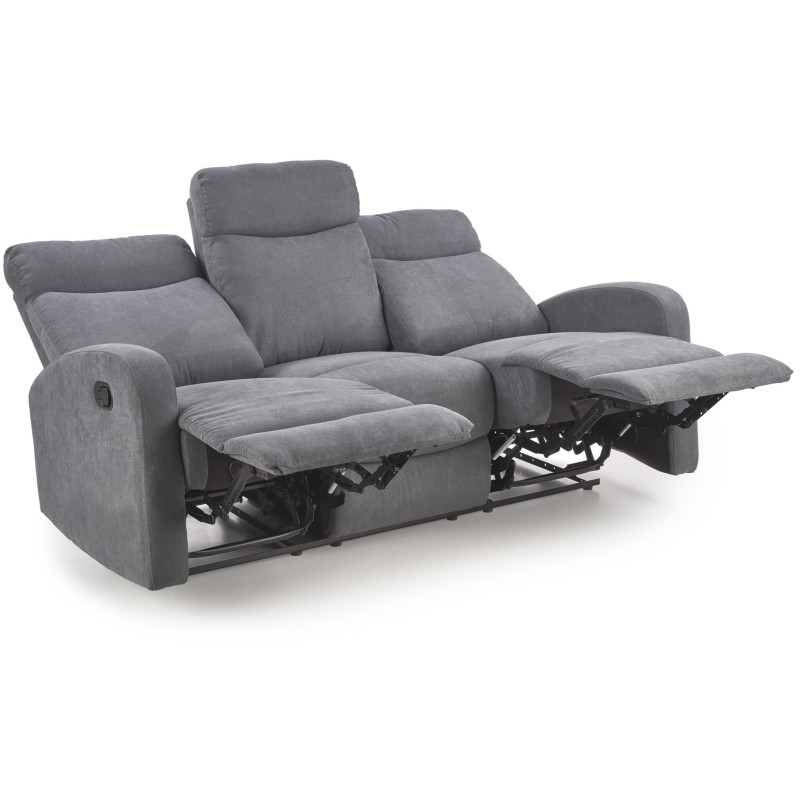 OSLO 3S, sofa 3S ciemny popiel (1p 1szt)