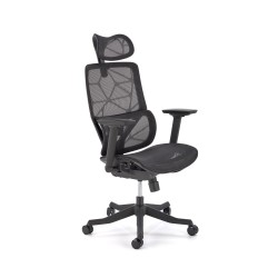 OSVALDO fotel gabinetowy czarny