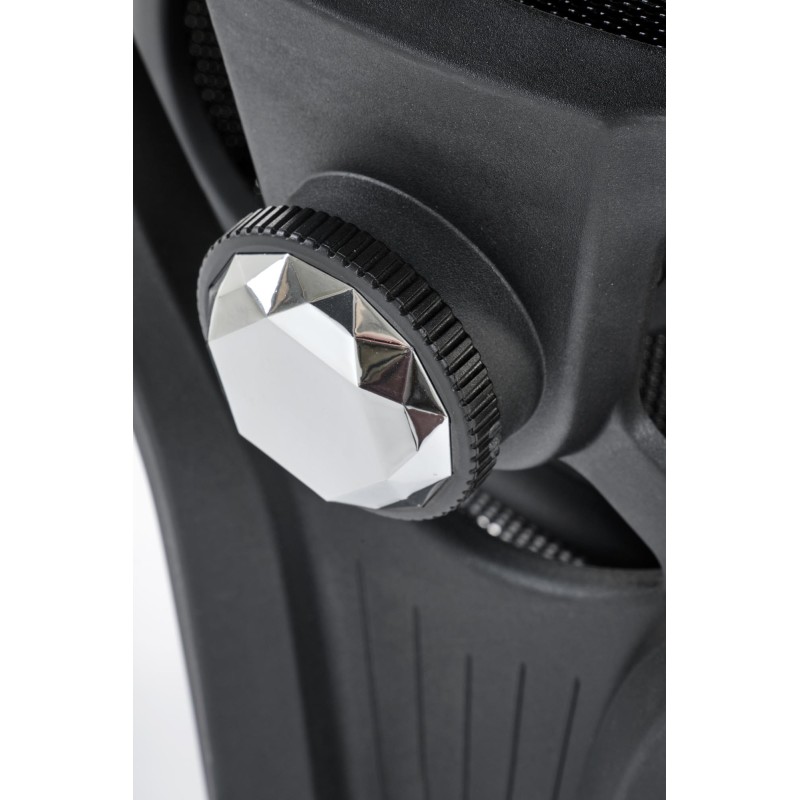 OSVALDO fotel gabinetowy czarny