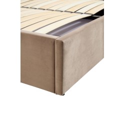 PALAZZO łóżko 160, beżowy / złoty (3p 1szt)