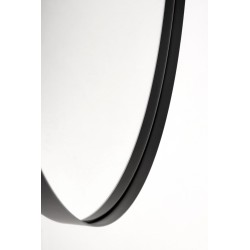 PATINA lustro ścienne, czarny (1p 1szt)