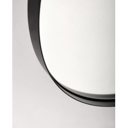 PATINA lustro ścienne, czarny (1p 1szt)