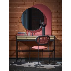 PATINA lustro ścienne, czarny (1p 1szt)