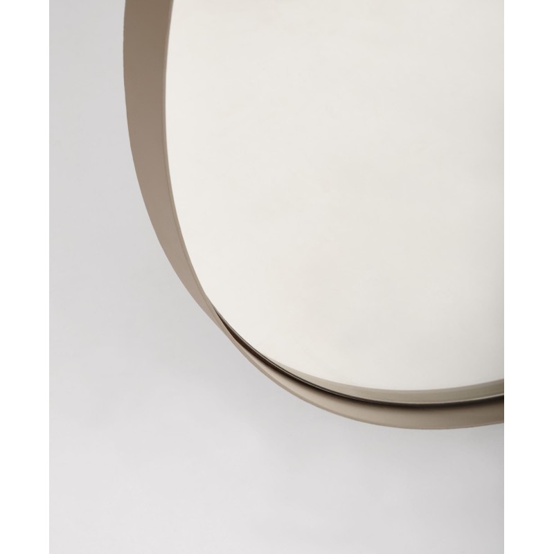 PATINA lustro ścienne, złoty szampański