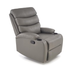 PERUS fotel wypoczynkowy popielaty (1p 1szt)