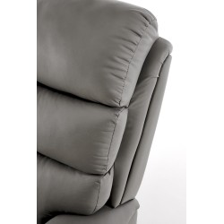 PERUS fotel wypoczynkowy popielaty (1p 1szt)