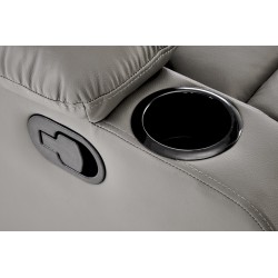 PERUS fotel wypoczynkowy popielaty (1p 1szt)