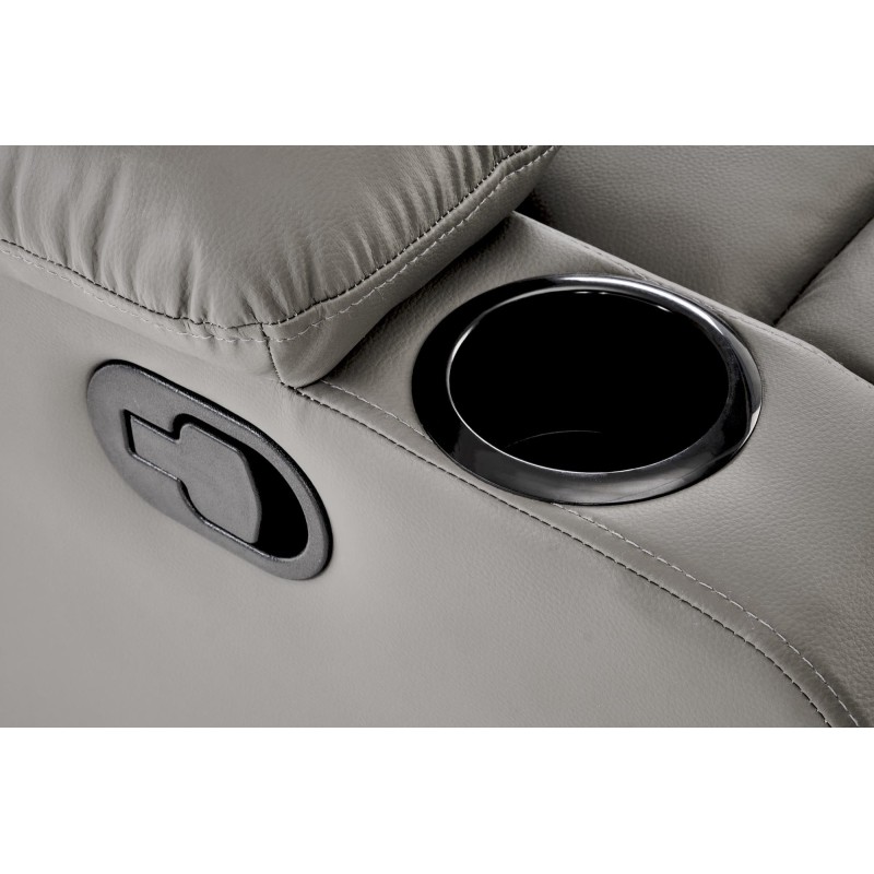 PERUS fotel wypoczynkowy popielaty (1p 1szt)