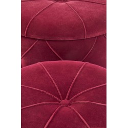 POLLY zestaw 2 puf, bordowy (1p 1kpl)