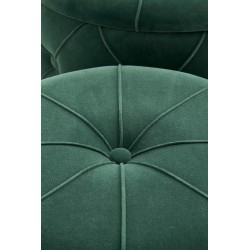 POLLY zestaw 2 puf, ciemny zielony (1p 1kpl)