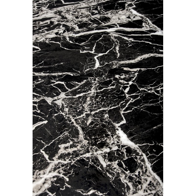 RAYMOND 2 stół, blat - czarny marmur, nogi - złoty (2p 1szt)