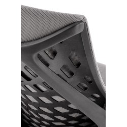 RUBIO fotel gabinetowy popielaty/czarny (1p 1szt)