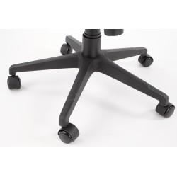 RUBIO fotel gabinetowy popielaty/czarny (1p 1szt)