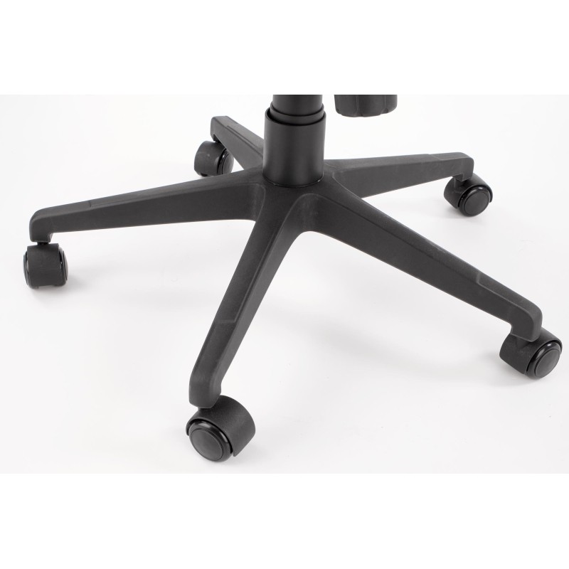 RUBIO fotel gabinetowy popielaty/czarny (1p 1szt)