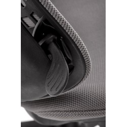 RUBIO fotel gabinetowy popielaty/czarny (1p 1szt)