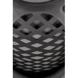 RUBIO fotel gabinetowy popielaty/czarny (1p 1szt)