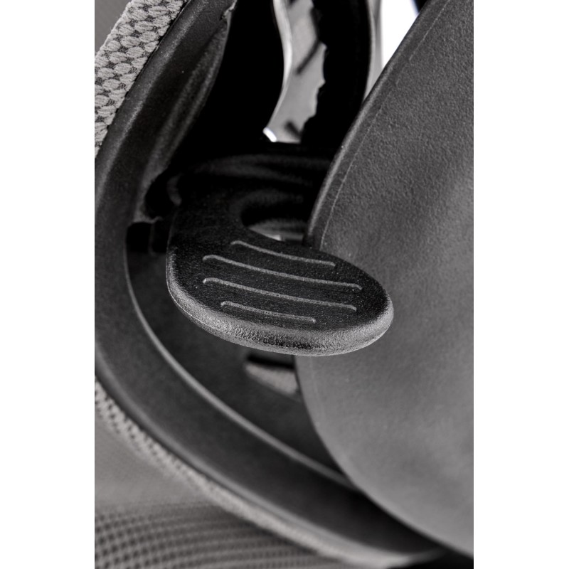 RUBIO fotel gabinetowy popielaty/czarny (1p 1szt)