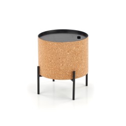 SASHA ława naturalny/czarny (1p 1szt)